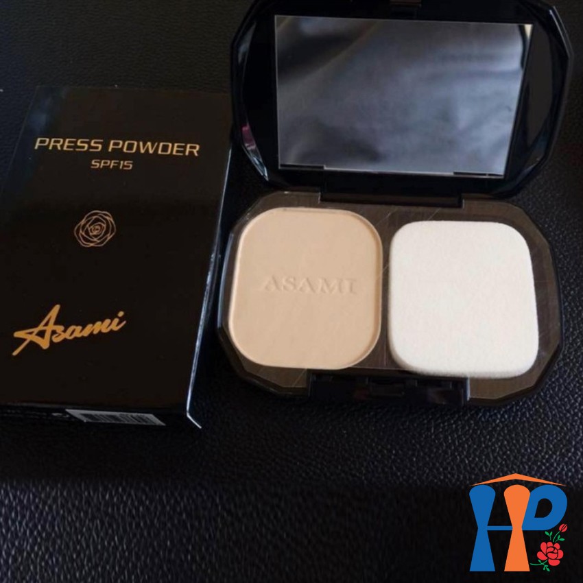 Phấn phủ nén Asami BO20 (tông da trắng sáng) - Press Powder SPF15 - chống nắng, kiềm dầu, nâng tông da | BigBuy360 - bigbuy360.vn