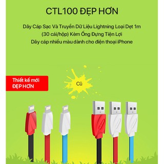 Cáp sạc iPhone iPad Vivan CTL100