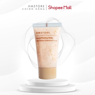 Tẩy Da Chết Body Chiết Xuất Quả Cam & Cát Biển  Hm Store - Scrub Peeling Body - Sample 20g