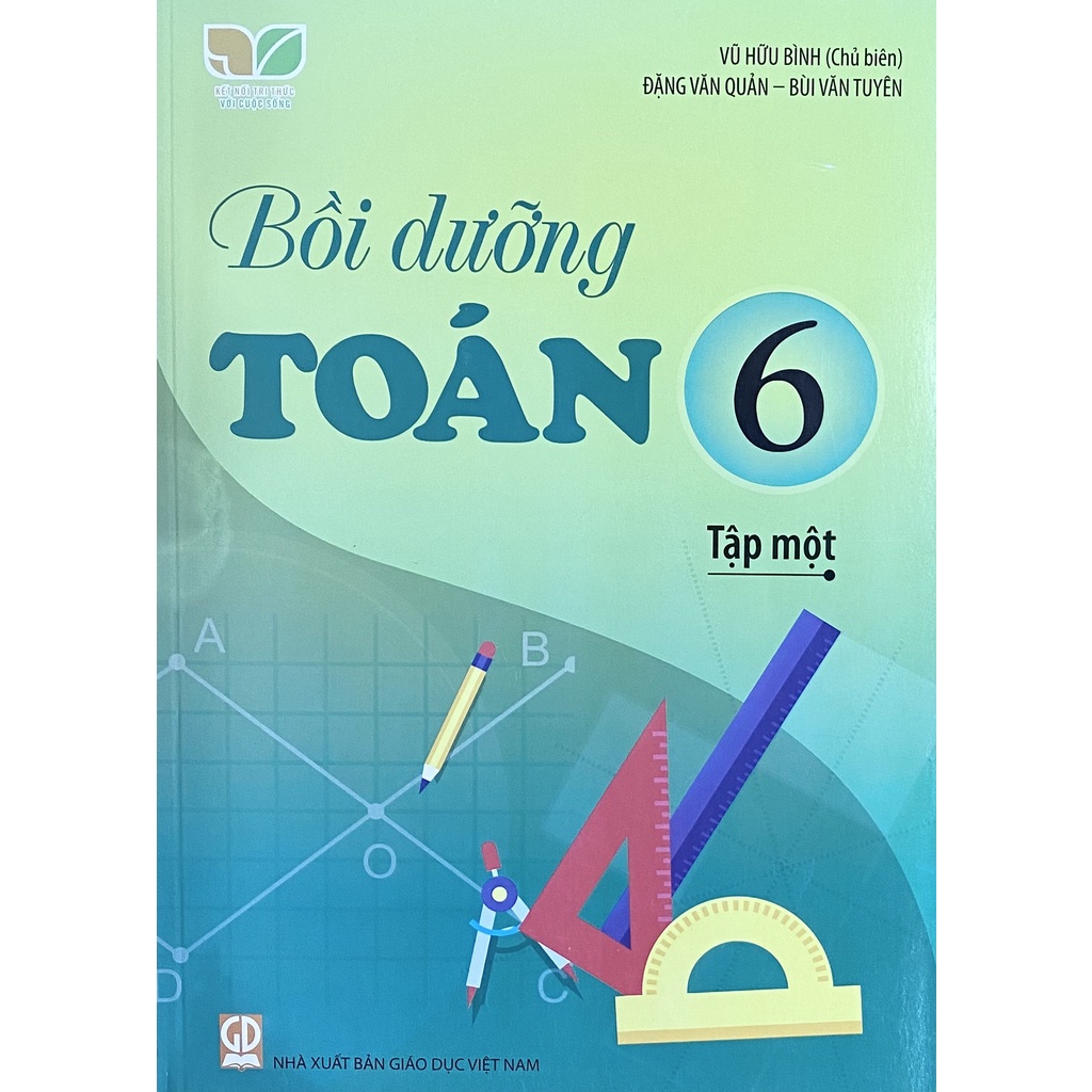 Sách - Bồi dưỡng Toán 6 tập 1 - Kết Nối Tri Thức Với Cuộc Sống