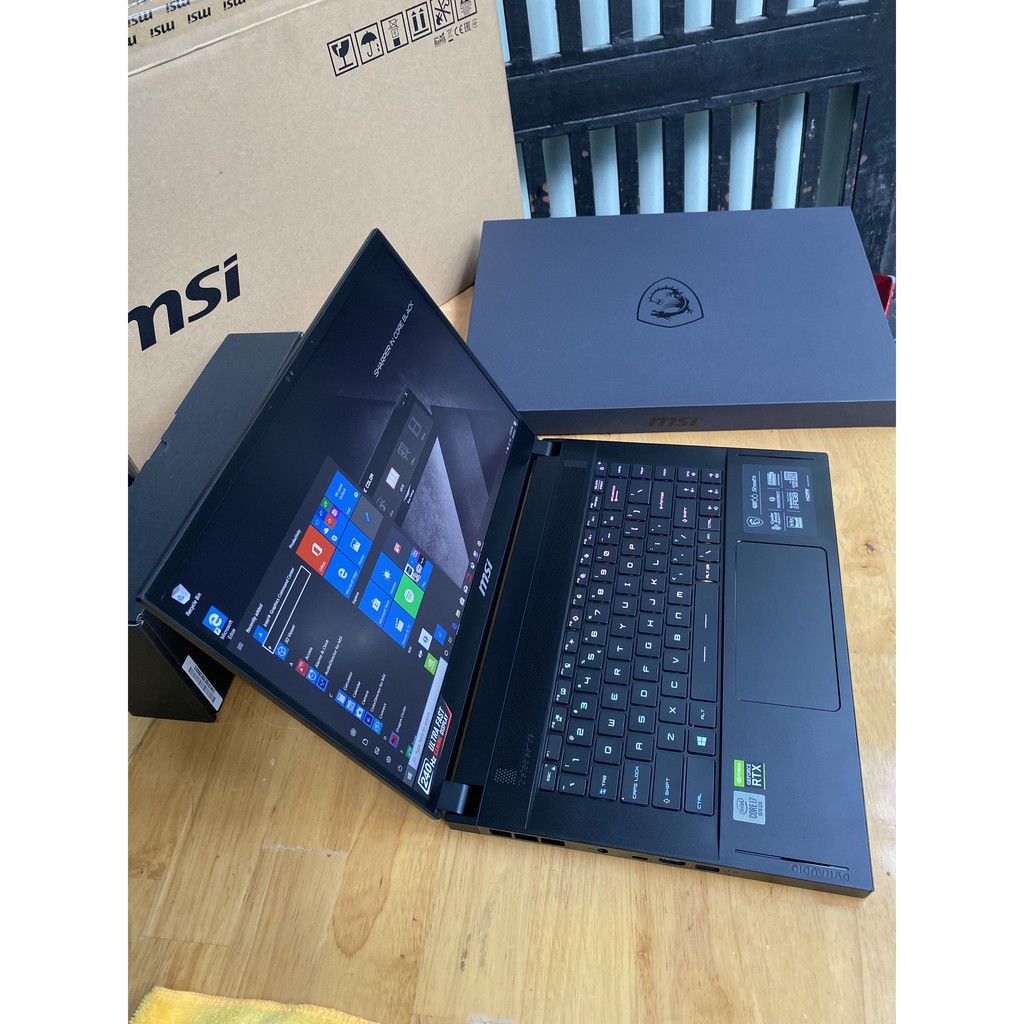 Laptop MSI GS66 Stealth 10SE, i7 – 10875H, 16G, 512G, RTX2060, new seal | WebRaoVat - webraovat.net.vn