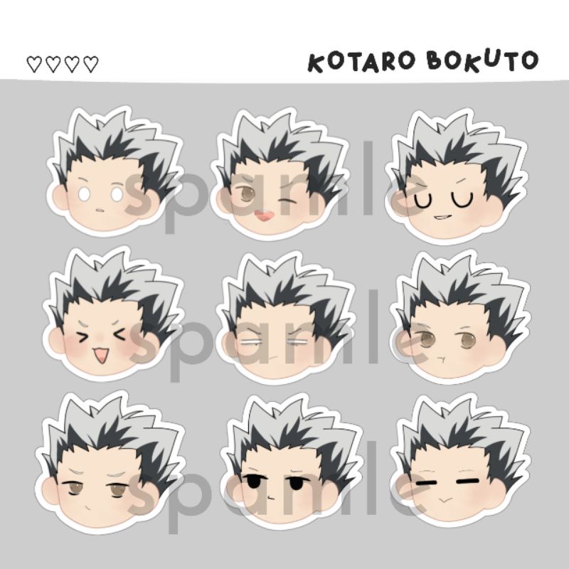 Sticker Kotaro Bokuto