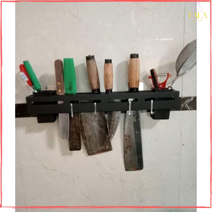 Giá Treo Đồ Nhà Bếp, Giá Cài Dao, Kéo, Đồ Dùng Nhà Bếp Đa Năng Bằng Thép Không Gỉ, Tiện Lợi, Tiết Kiệm Không Gian