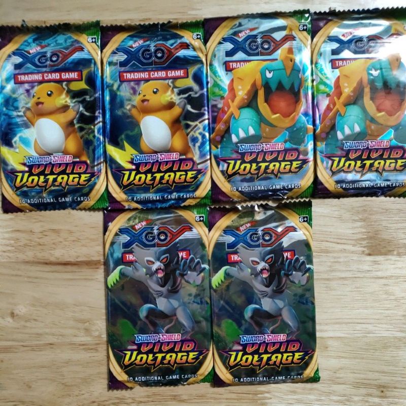 Thẻ bài pokemon 5 Pack