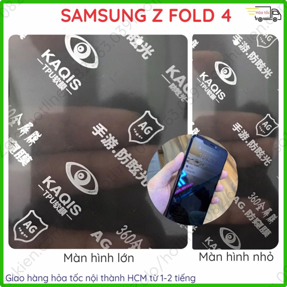 Dán màn hình PPF Samsung Z Flip 4  , Z Fold 4  chống nhìn trộm tự phục hồi vết thương