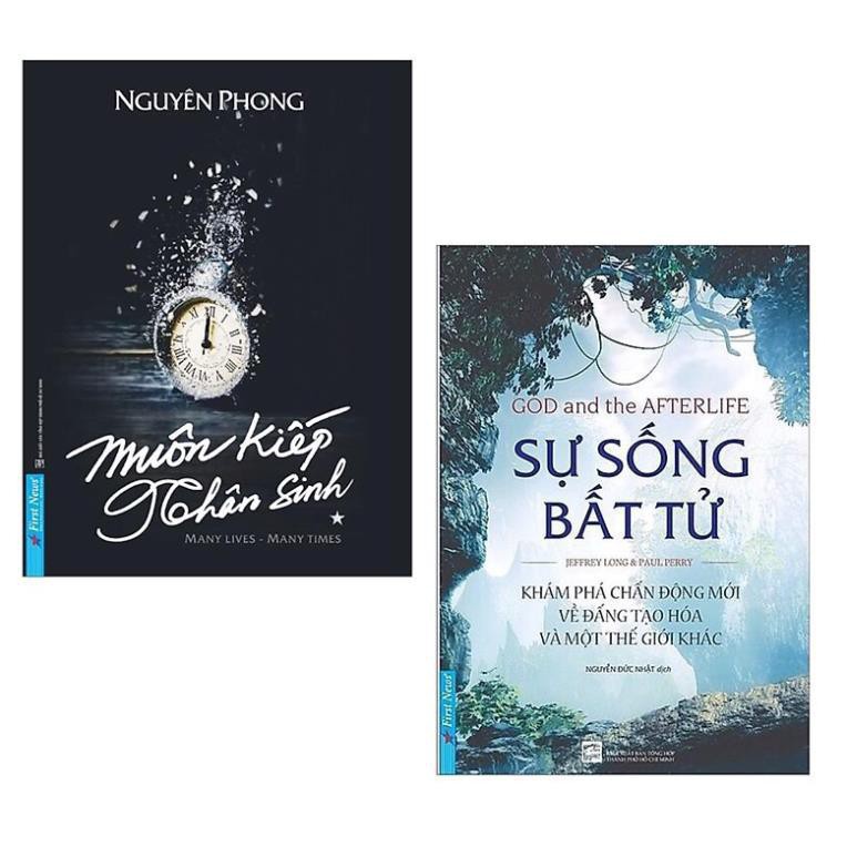 Sách First News - Combo muôn kiếp nhân sinh + Sự sống bất tử (2 cuốn)
