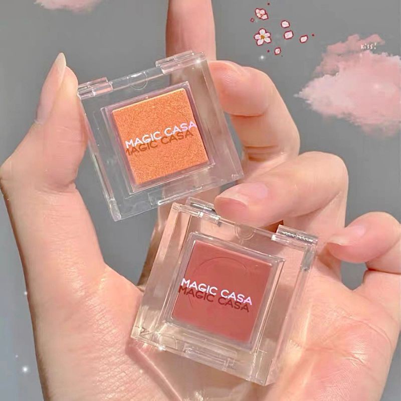 Má hồng highlighter bắt sáng cực mướt da magic casa nội địa trung