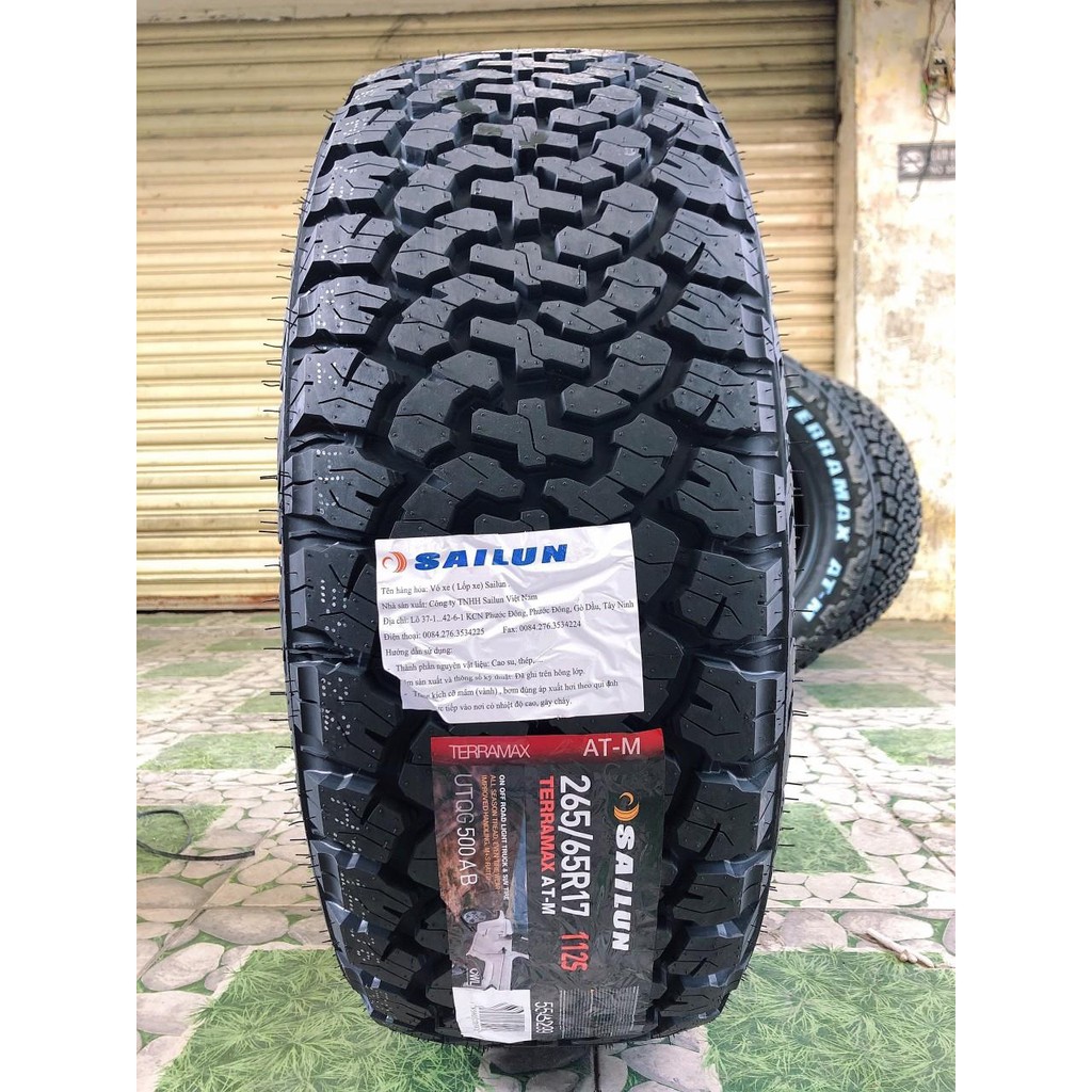 Lốp xe SAILUN TERRAMAX AT-M 245/70R16