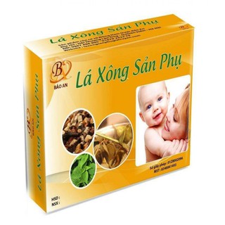 Lá Xông Sản Phụ (Combo 10h ) tặng kèm 1 lốc 10 lọ NaCl 0,9%