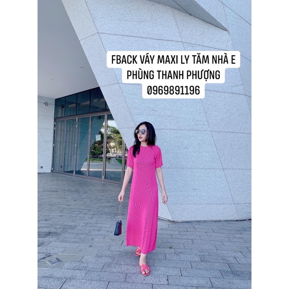 [255] [Siêu Hot] Váy Maxi Dập Ly Dáng Suông Dài 6 Màu Cá Tính Có Ảnh Thật Kèm Video | BigBuy360 - bigbuy360.vn