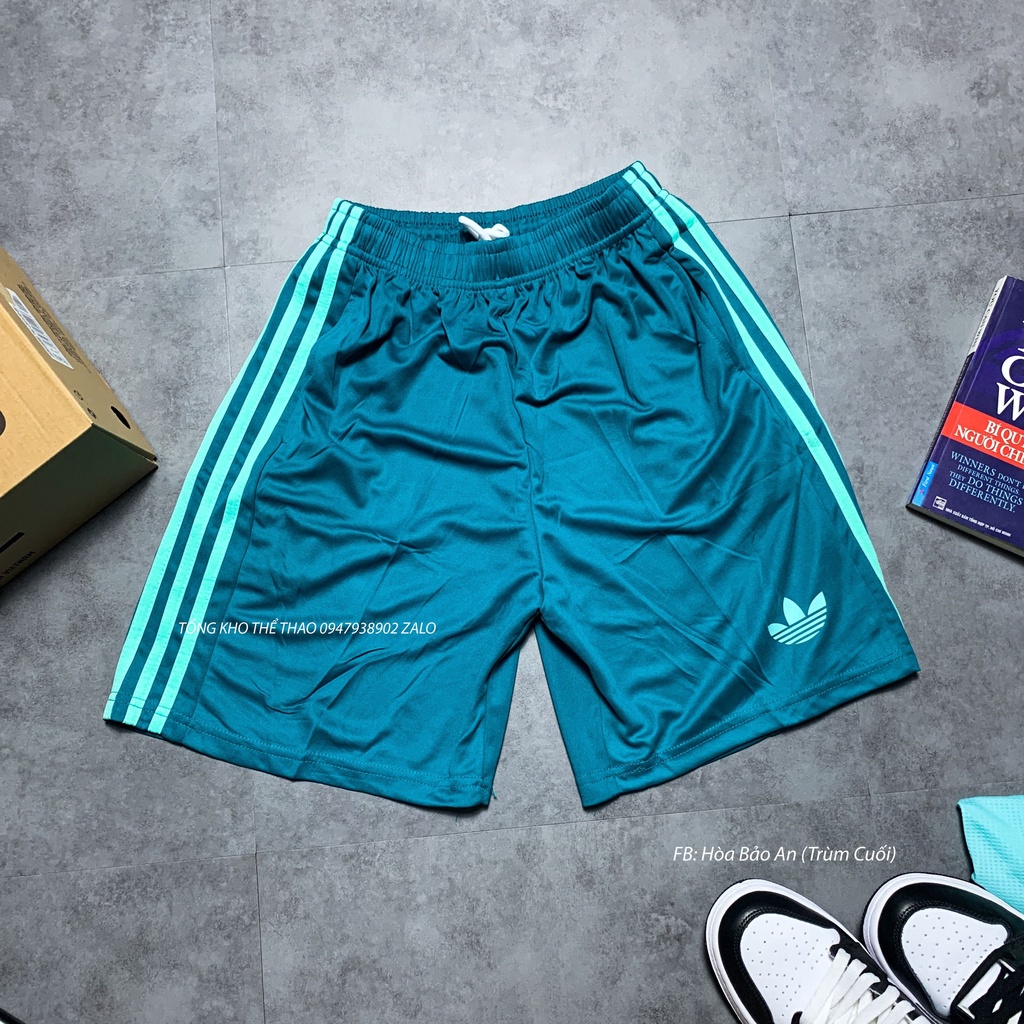 Bộ quần áo thể rthao ba lá màu xanh ngọc hàng cao cấp Thailand