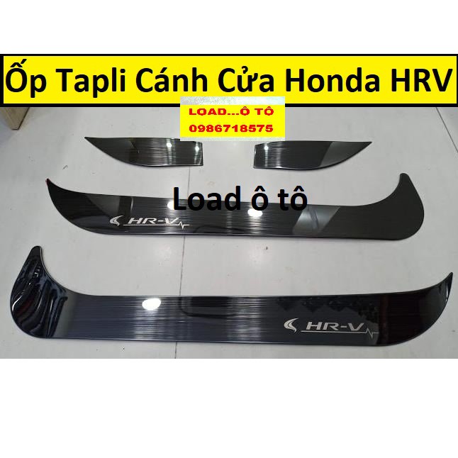 Ốp Tapli Cánh Cửa Xe Honda HRV 2022-2018 Vân Titan Cao Cấp