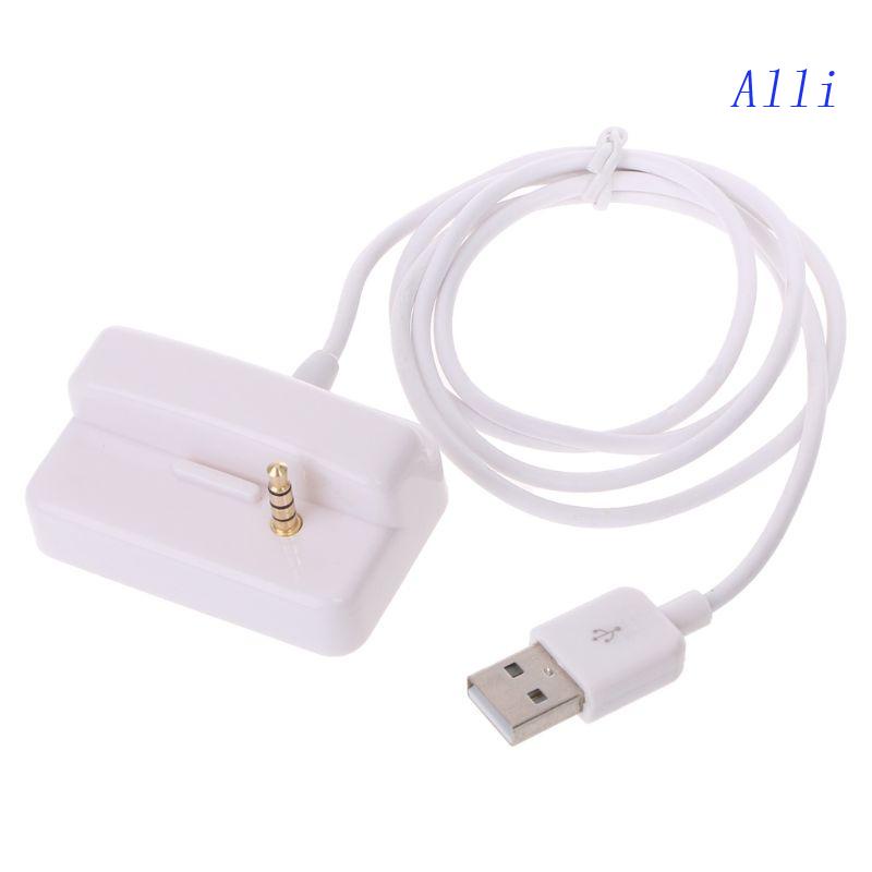 Đế Sạc USB Thay Thế Cho Máy Nghe Nhạc MP3 / MP4 iPod For Shuffle 2 2ND 3 3RD GEN 2G c