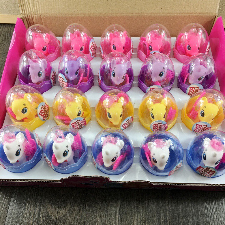 Đồ chơi ngựa Pony trong quả trứng cực hay