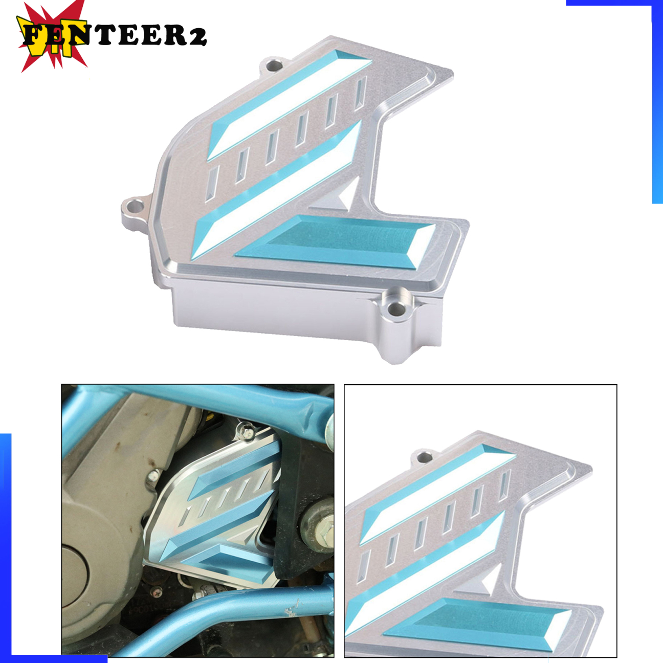 (Fenteer2 3c) Phần Bảo Vệ Xích Cho Cfmoto 250sr 250nk