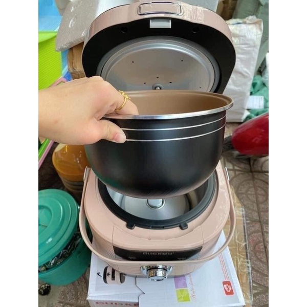 Nồi Cơm Điện CUCKOO GK- 1807 Dung tích 1,8 Lít - Tặng Kèm Giá Hấp, Bảo Hành 12 Tháng