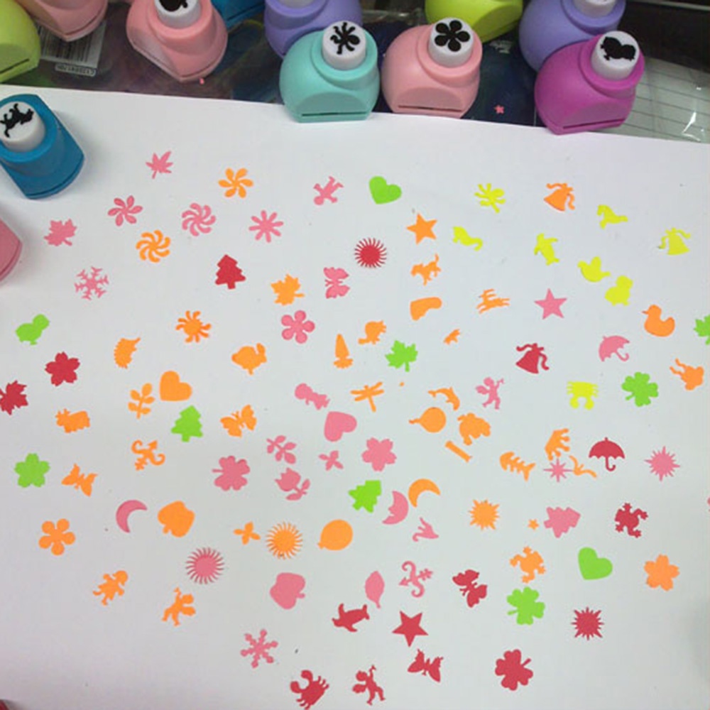 Dập Bấm Lỗ Giấy Thủ Công Mini Cho Bé 8-10mm