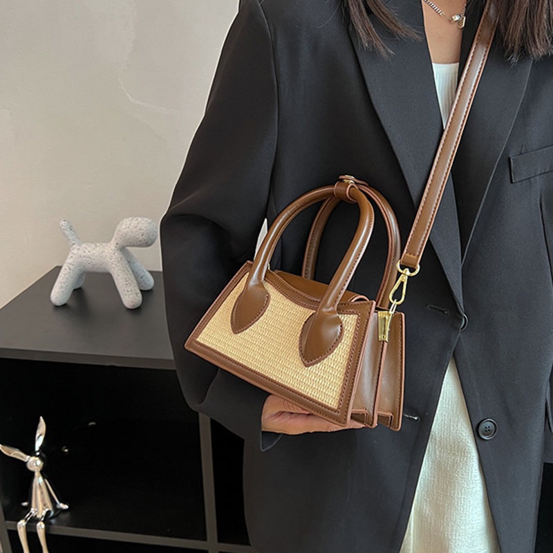 Túi Đeo Chéo Hình Vuông Nhỏ Thiết Kế niche Dễ Phối Đồ Cho Nữ