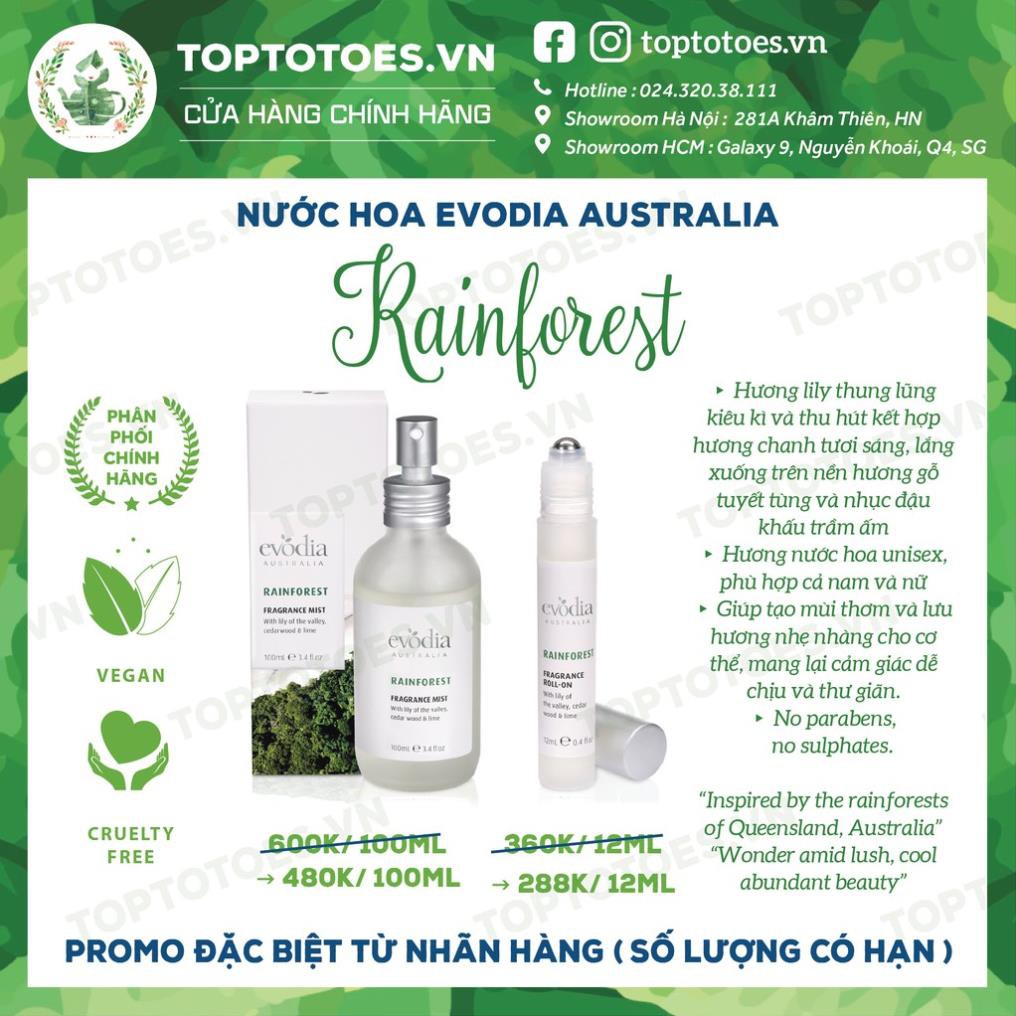 Nước hoa Evodia Australia RAINFOREST