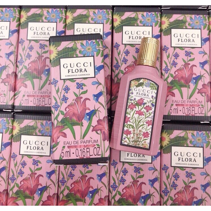 Nước hoa mini Gucci Flora Gorgeous Gardenia EDP 5ml