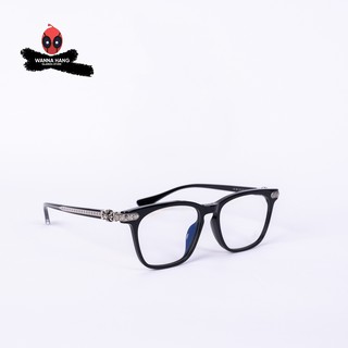 Gọng kính cận loạn đẹp nam nữ nhựa cao cấp Chrome Hearts chống tia UV Wanna Hang GISS WHCH11