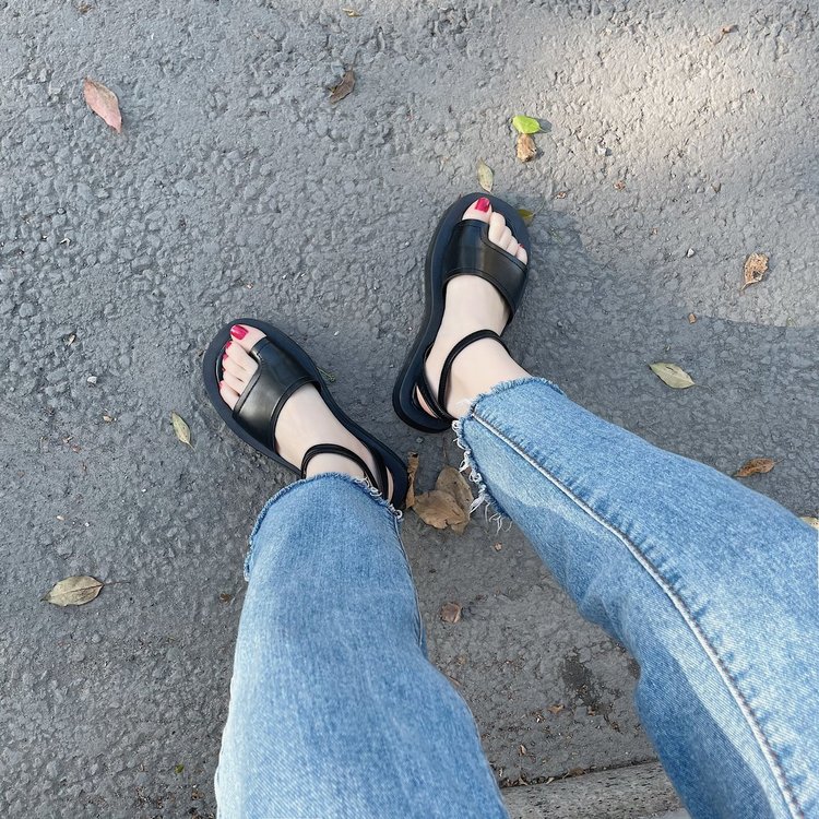 [ Mã 66CBSALE giảm 30K đơn 200K] Xăng Đan Xỏ Ngón Đế Bệt Thời Trang Cho Nữ | BigBuy360 - bigbuy360.vn