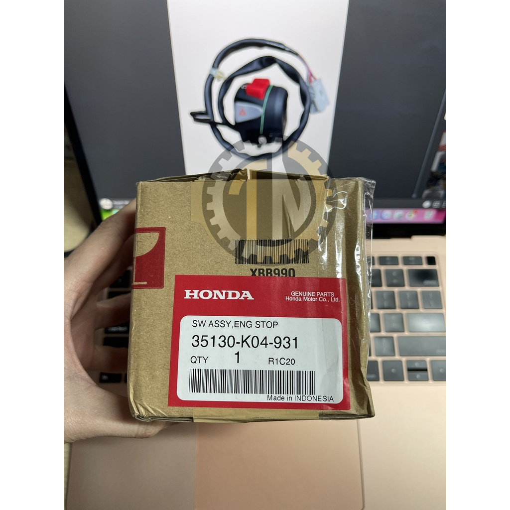 Cùm công tắc phải CB1100 nhập Indo gắn Vario, Click, Sonic, Satria, Exciter 150, Sirius chính hãng Honda