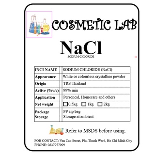 Muối tinh khiết NaCl Thái Lan