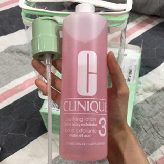 [Hàng limited size JUMBO] Toner dành cho da dầu Clinique Clarifying Exfoliator 487ml