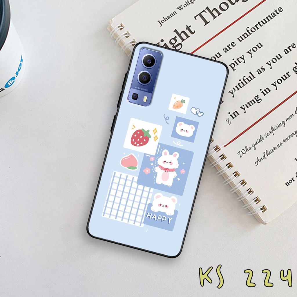 Ốp lưng Vivo y72 5G - Vivo Y15s - Vivo Y52s - Ốp in hình thỏ con dễ thương