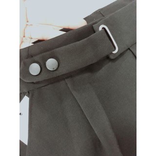 Quần baggy công sở 2 khuy lệch