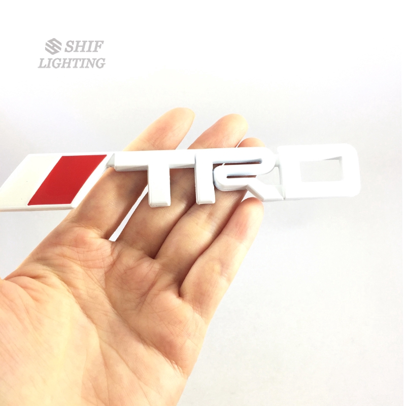 Miếng Dán Chữ Trd Kim Loại Trang Trí Xe Hơi