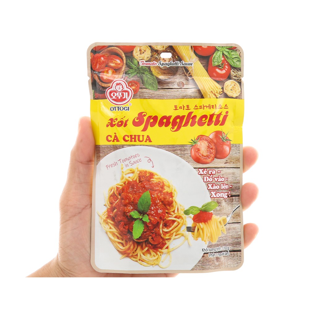 Xốt (Sốt) Spaghetti cà chua 110gram - Gói gia vị