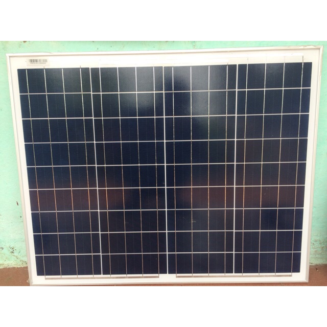 Pin Mặt Trời poly 50w, pin mat troi