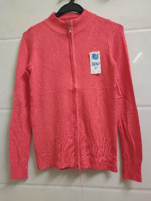 Áo khoác len dây kéo trơn | BigBuy360 - bigbuy360.vn