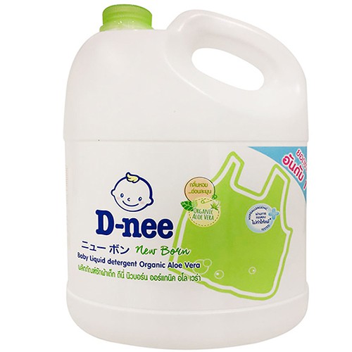 Nước giặt Dnee Organic 3000ml (xanh lá)