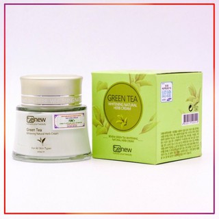 Kem Dưỡng Da Trà Xanh Ngăn ngừa mụn Trắng da Hàn Quốc BENEW GREEN TEA 60ML