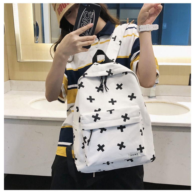 Ba Lô Vải Canvas Nhiều Hoạ Tiết Xinh Xắn Dễ Thương Tuỳ Chọn Cho Nữ | BigBuy360 - bigbuy360.vn