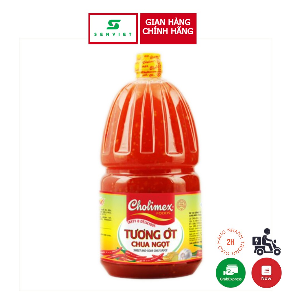 [Mã 66FMCGSALE hoàn 8% đơn 500K] TƯƠNG ỚT CHUA NGỌT CHOLIMEX 2.1KG