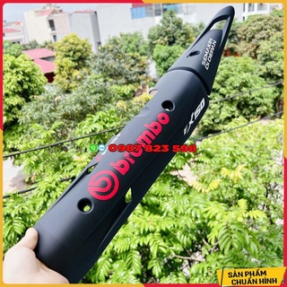 Ốp Pô Kiểu Zin Exciter 150 ( Full Bộ ốp pô + Chụp đuôi pô)