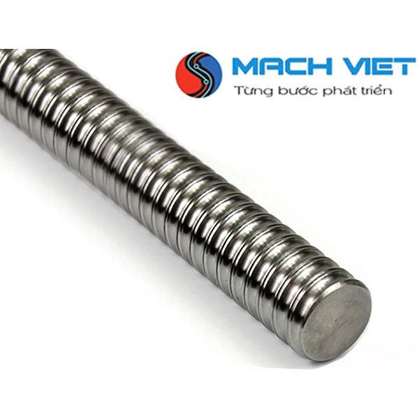 Vitme bi Trung quốc sản xuất theo chuẩn TBI  (giá bán theo 100mm, không gồm đai ốc và chưa tiện đầu)