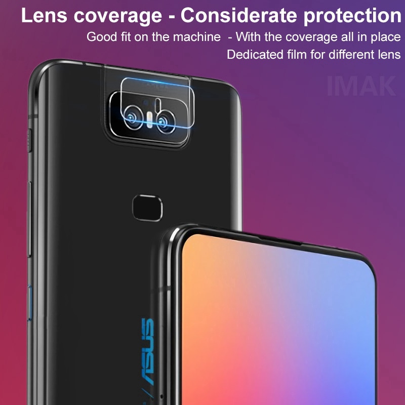 2 Kính cường lực Imak bảo vệ camera sau cho điện thoại Asus Zenfone 6 ZS630KL