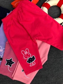Quần legging lửng cho bé gái