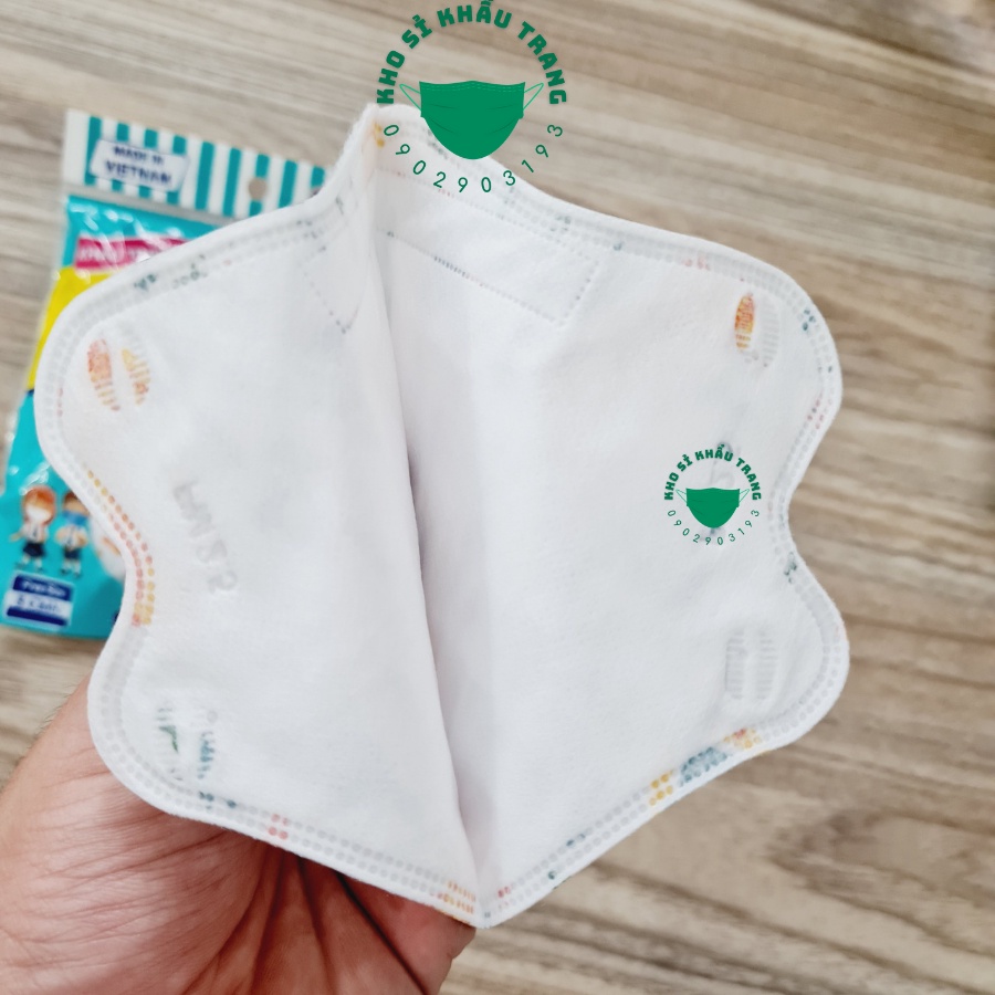 Khẩu trang Mayan PM 2.5 3D mask for kids túi 5 cái