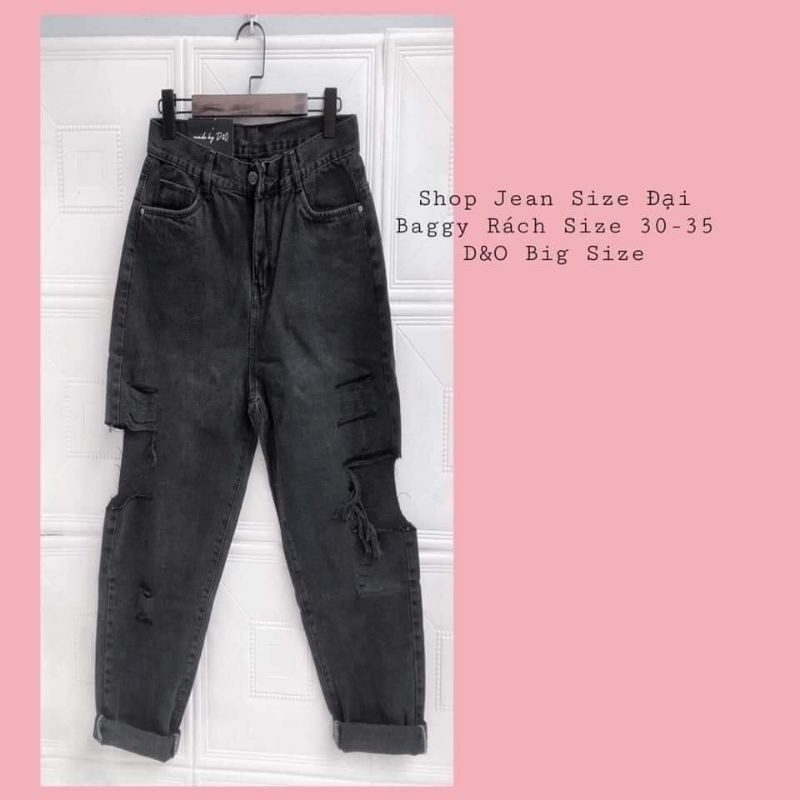BIGSIZE QUẦN JEAN BAGGY