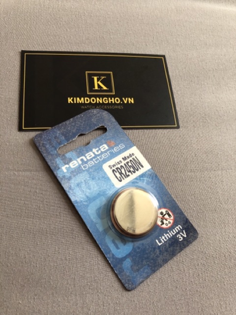 Viên pin CR2450 Renata Lithium 3V Chính Hãng Made In Swiss
