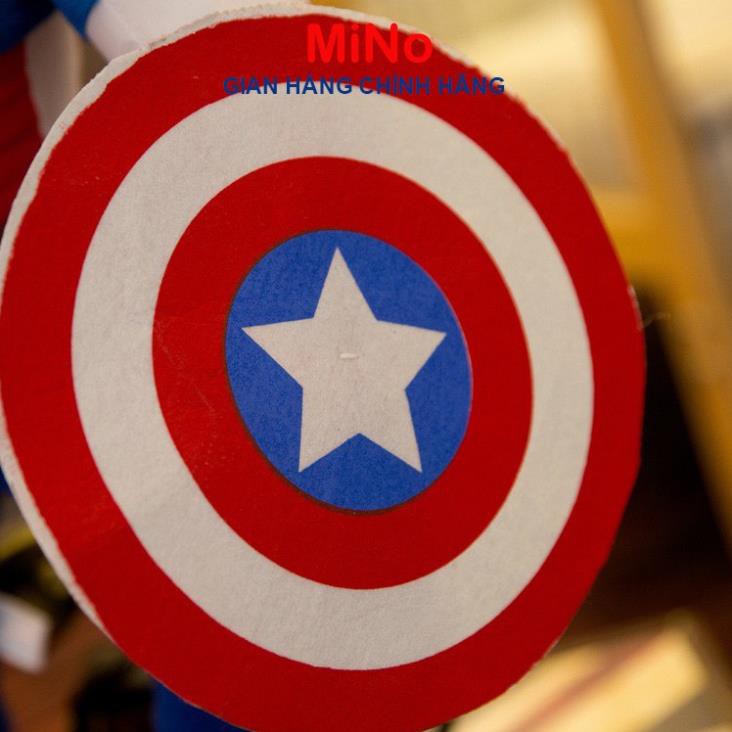 [ Mua ngay nhận ưu đãi của TINI ] Gấu Bông Nhân Vật Captain America Cho Bé Shop MINO