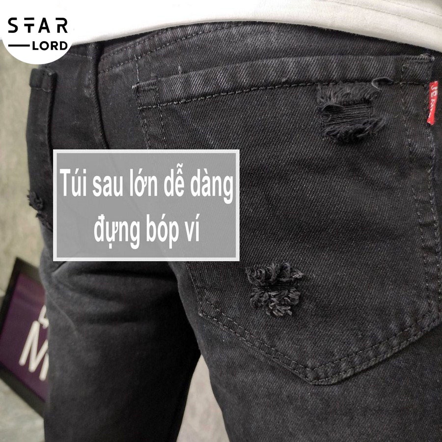Quần short nam vải jean dày đẹp chuẩn form dáng SL417 StarLord