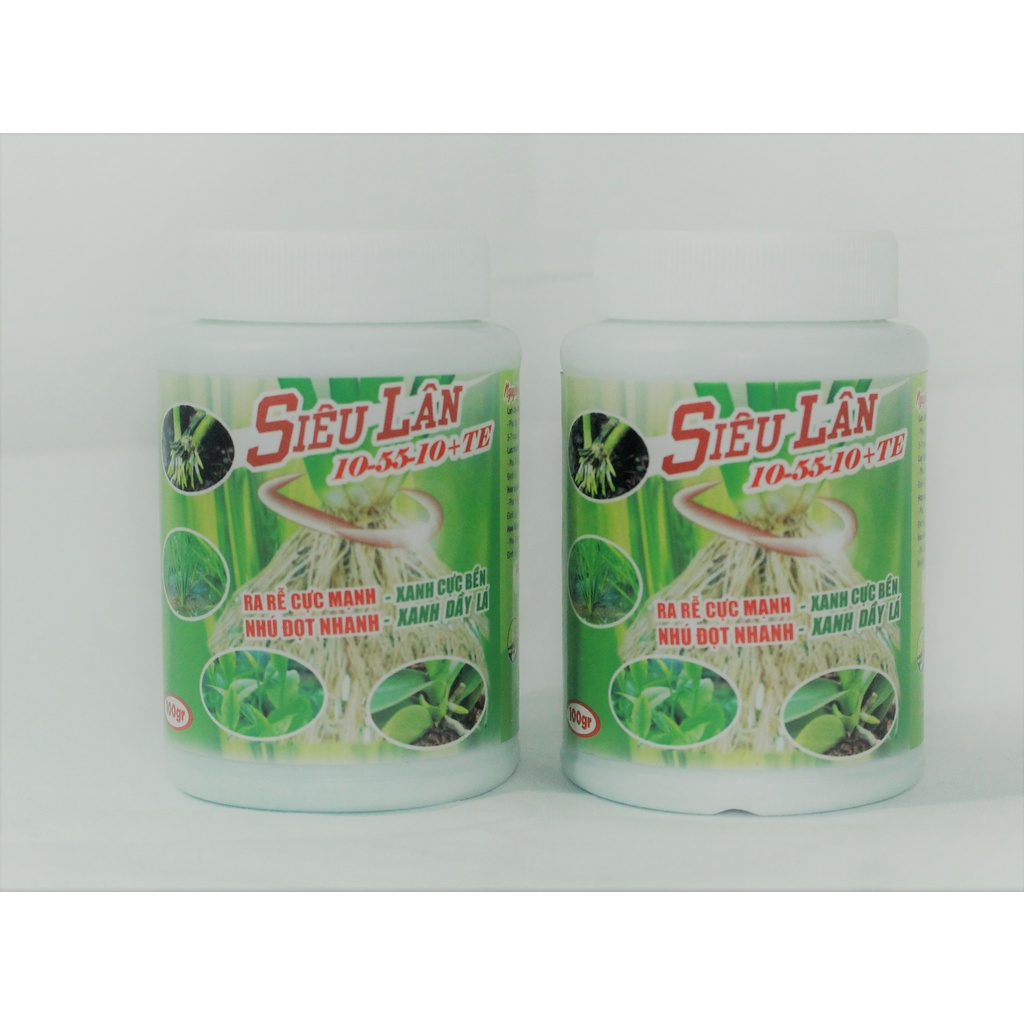 Phân bón vi lượng Siêu Lân  - Kích thích ra rễ và phân hóa mầm hoa