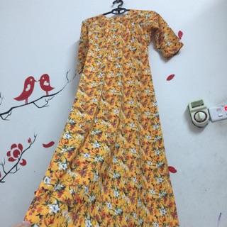 Áo dài hoa nhí